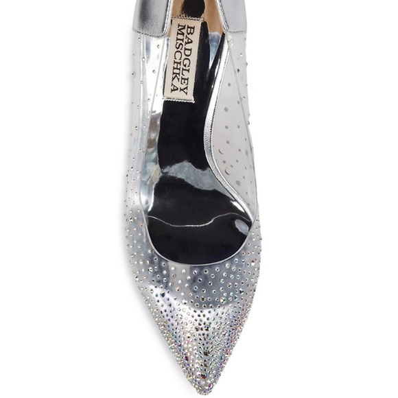 NWT Badgley Mishka Gisela Embellished Pumps - Picture 4 of 7